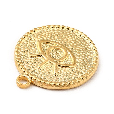 Ion Plating(IP) 304 Stainless Steel Pendants STAS-P312-19G-1