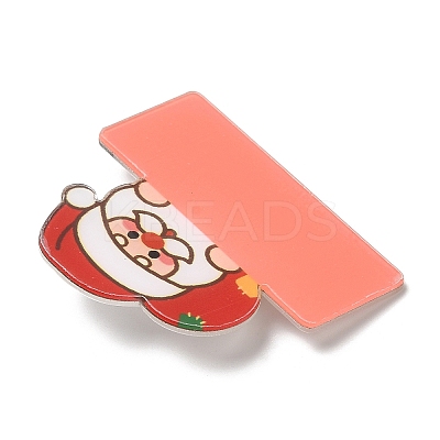 Christmas Theme Acrylic Brooch JEWB-E024-02P-01-1