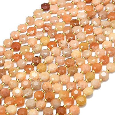 Natural Red Aventurine Beads Strands G-C116-A69-02-1