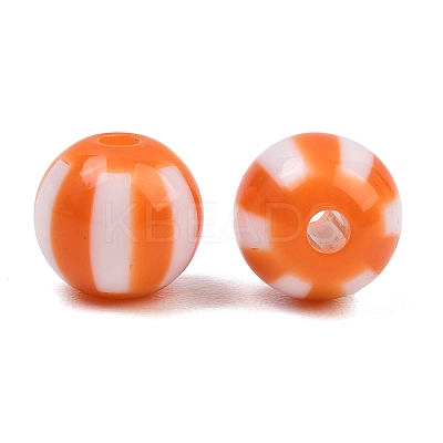 Opaque Acrylic Beads OACR-D314-07G-1