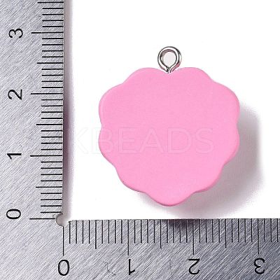 Opaque Resin Pendants RESI-S403-04E-1