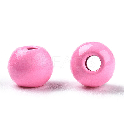 Spray Painted Alloy Beads PALLOY-TAC0044-50B-1