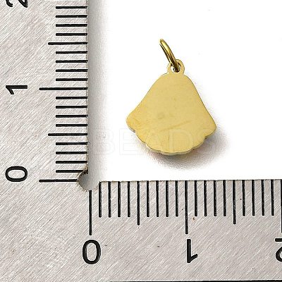 304 Stainless Steel Enamel Charms STAS-R153-07G-01-1