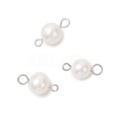 Natural Cultured Freshwater Pearl Round Links PALLOY-JF04219-01-1