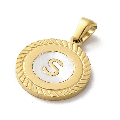 Ion Plating(IP) 304 Stainless Steel Pendants STAS-I204-S-G-1