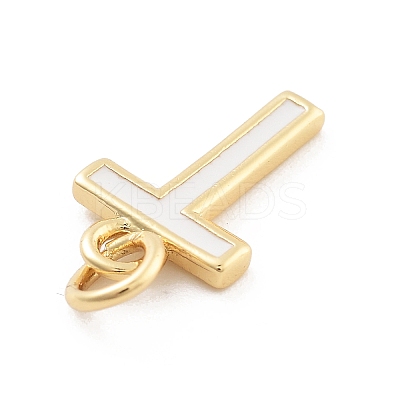 Rack Plating Brass Pendants KK-C065-05T-G-1