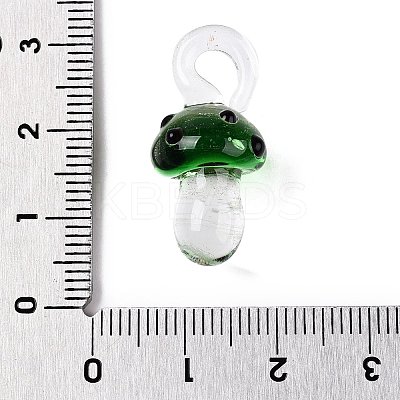 Handmade Lampwork Pendants LAMP-T021-18H-1