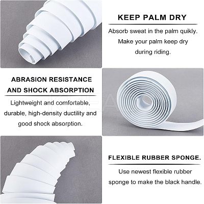 SUPERFINDING Artificial Leather Road Bike Handlebar Tapes FIND-FH0002-17-1