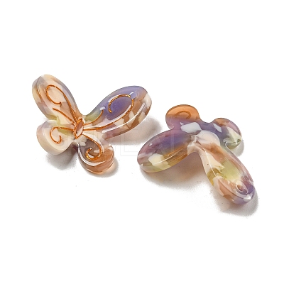 Cellulose Acetate(Resin) Pendants MACR-M046-07A-1