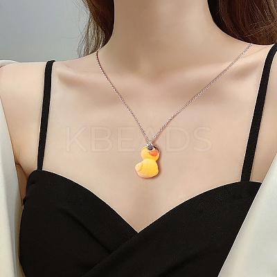 20Pcs 5 Styles Flocky Opaque Resin Pendants RESI-SZ0001-77-1