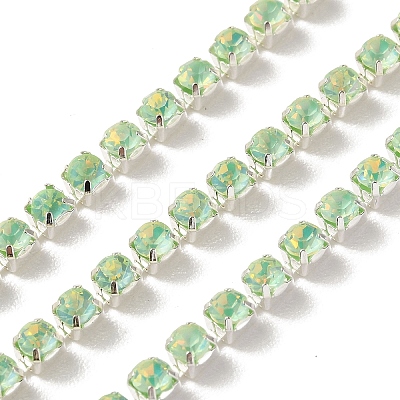 Iron Rhinestone Cup Chains CH-A008-02F-1
