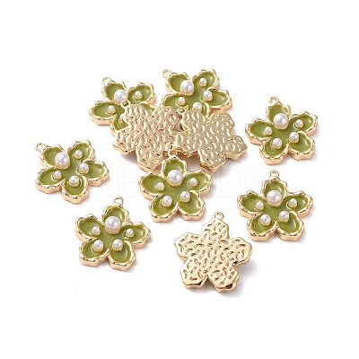 Enamel Pendants KK-G377-05G-03-1
