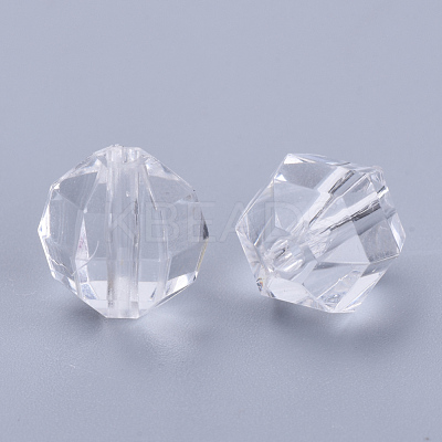 Transparent Acrylic Beads TACR-Q256-10mm-V01-1