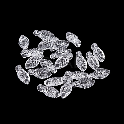 Transparent Acrylic Charms TACR-G050-02A-1