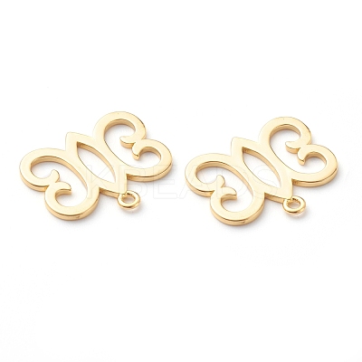 Brass Pendants KK-Z010-05G-1