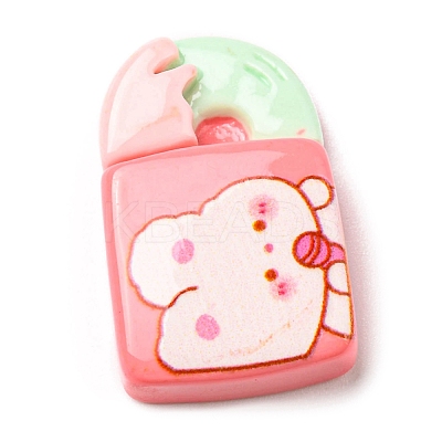 Musical Theme Opaque Resin Cabochons LS-CRES-D008-01E-1