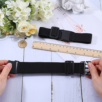 Polyester Elastic Invisible Waist Belt AJEW-WH0348-287-1