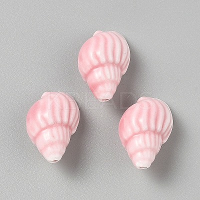 Glazed Porcelain Beads PORC-CJC0004-01A-1