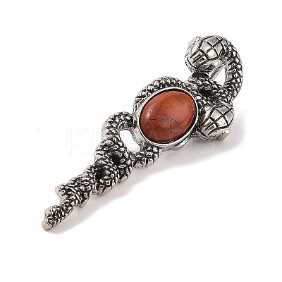 Natural Red Jasper Pendants G-A224-03AS-08-1