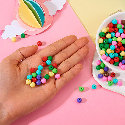 50G Opaque Acrylic Beads MACR-TA0001-83-1