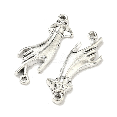Tibetan Style Zinc Alloy Links connectors TIBEP-R334-233AS-RS-1