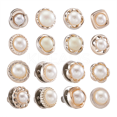 Safety Brooches & 1-Hole Shank Buttons Sets BUTT-TA0001-02-1