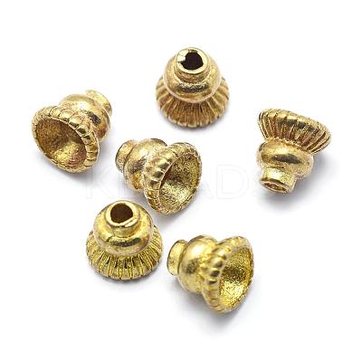 Brass Bead Cones KK-G319-21C-RS-1