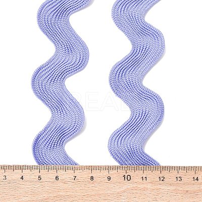 10 Yards Polyester Wavy Fringe Trim Ribbons OCOR-XCP0002-98-1