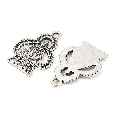 Tibetan Style Alloy Pendants TIBE-P001-33AS-1