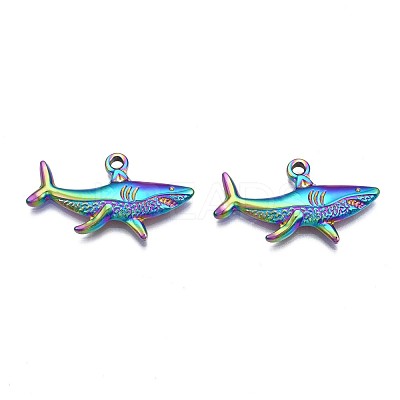Ion Plating(IP) 304 Stainless Steel Pendants STAS-S119-102-1
