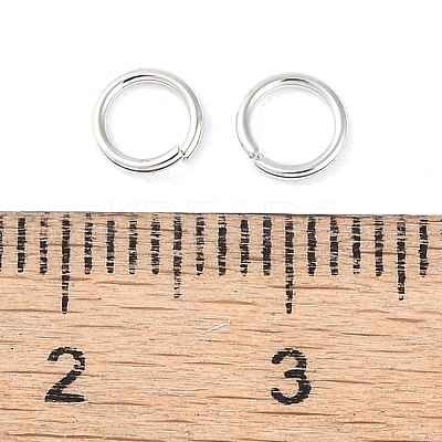 Brass Open Jump Rings KK-N254-45B-P-1