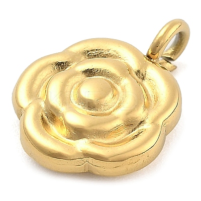 Ion Plating(IP) 304 Stainless Steel Charms STAS-P379-03D-G-1