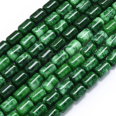 Natural Malaysia Jade Beads Strands G-B165-E02-8x12mm-1