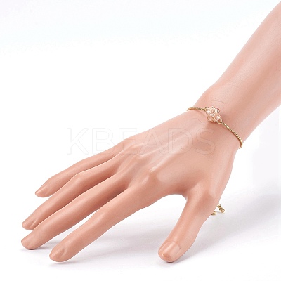 Adjustable Brass Slider Bracelets BJEW-JB06014-1