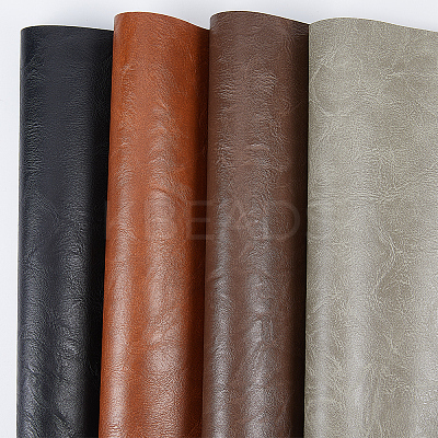 Rectangle PU Leather Fabric AJEW-WH0089-52A-04-1