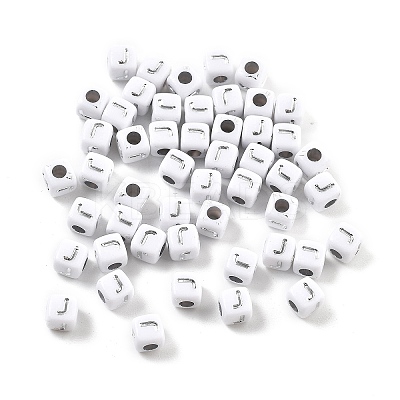 Opaque Acrylic Beads OACR-D282-06J-1