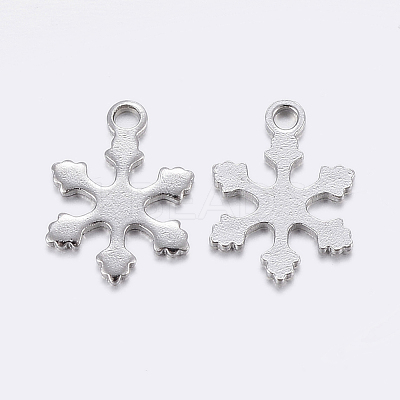 Non-Tarnish 304 Stainless Steel Charms X-STAS-F159-36P-1
