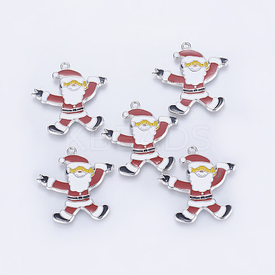 Alloy Enamel Pendants LS-LFP007Y-1