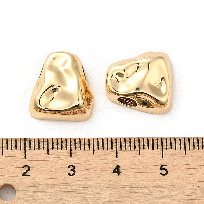Brass European Beads KK-H455-03G-1