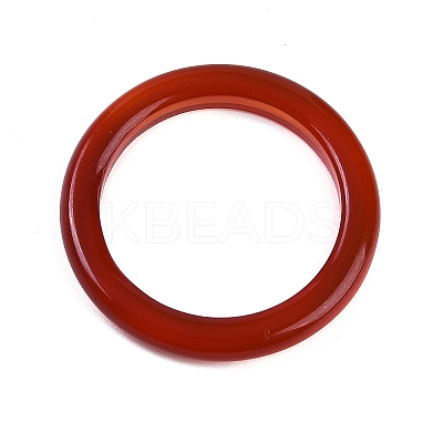 Dyed & Heated Natural Agate Finger Rings for Women RJEW-Z075-01O-1