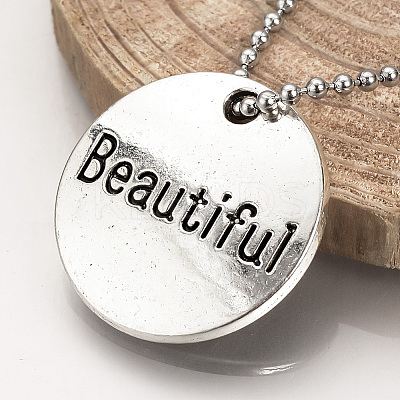 Tibetan Style Alloy Pendants X-TIBEP-Q078-16AS-RS-1