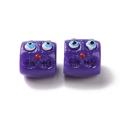 Halloween Opaque Resin Beads LS-RESI-E023-01C-1