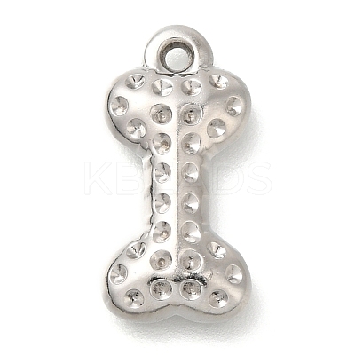 304 Stainless Steel Pendant Rhinestone Settings STAS-I310-23P-1
