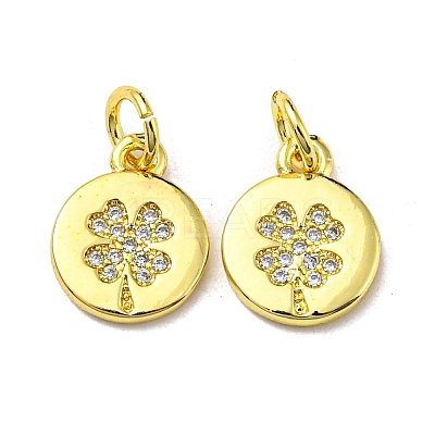 Real 18K Gold Plated Brass Pendants KK-L209-012G-02-1