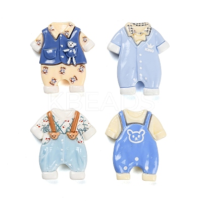 Opaque Resin Cabochons RE-CBA93EE-08-1
