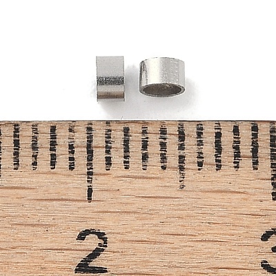Non-Tarnish 304 Stainless Steel Tube Beads STAS-G071-31P-A-1