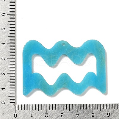 Acrylic Keychain Pendants SACR-S608-04I-01-1