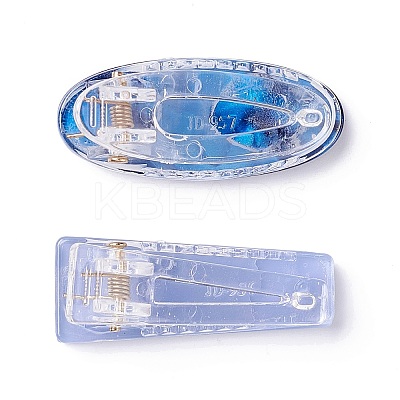 Cellulose Acetate(Resin) and Plasic Alligator Hair Clips LS-PHAR-C008-01C-1