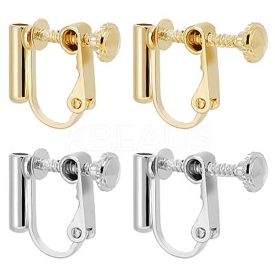 20Pcs 2 Colors Brass Converters Findings KK-BBC0009-39-1