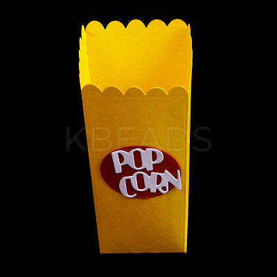 Pop Corn Box Frame Carbon Steel Cutting Dies Stencils DIY-F036-30-1